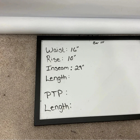 Bar III Tuxedo Stripe Pull On Pants Size 4 - Picture 6 of 6